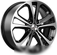 Литые диски X'trike X-113 17x7" 5x114.3мм DIA 66.1мм ET 40мм BKFP Литые диски X'trike X-113 17x7" 5x114.3мм DIA 66.1мм ET 40мм BKFP