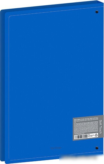 Папка для бумаг Berlingo Soft Touch RB4_4D981 (синий)