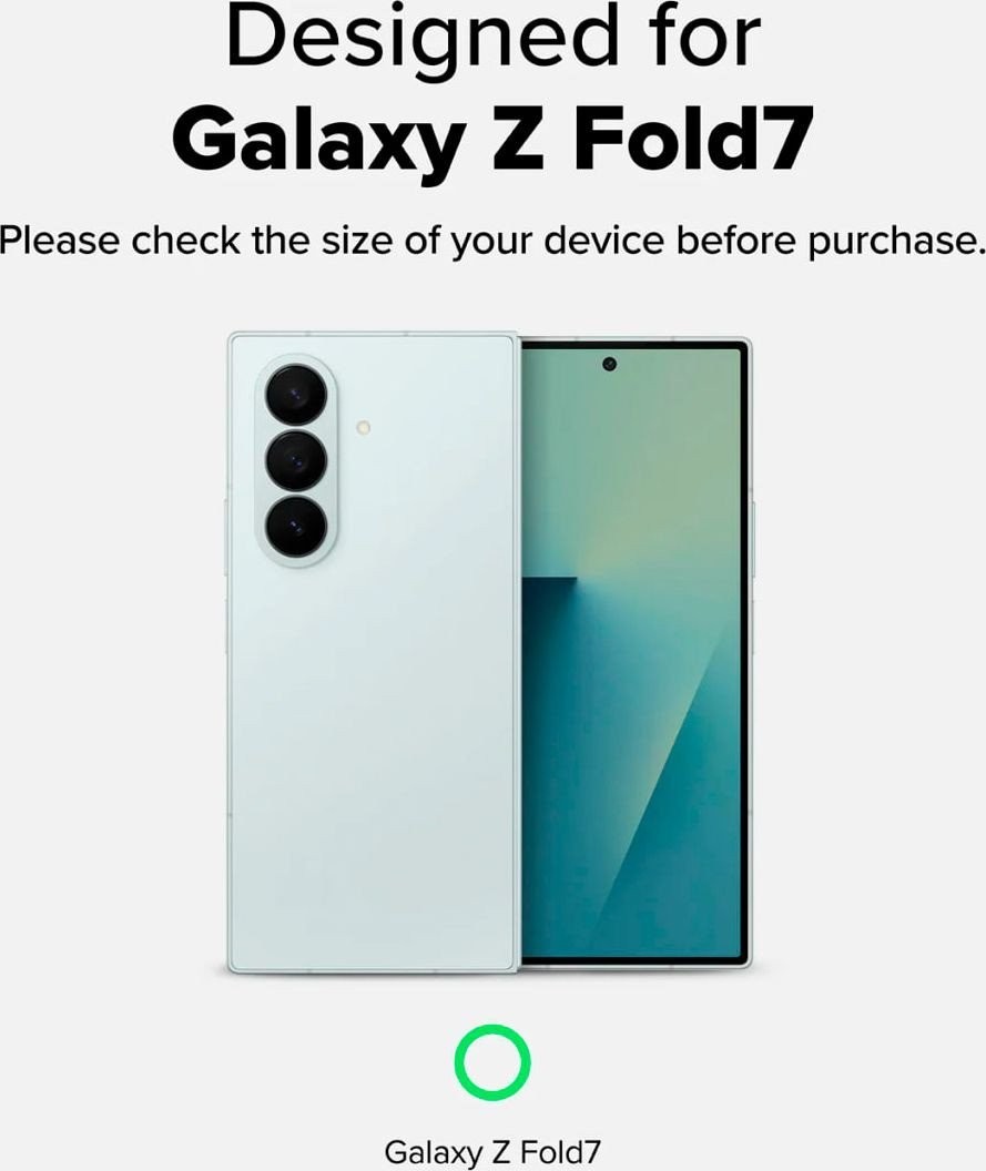 Чехол для телефона Ringke Fusion для Galaxy Z Fold 7 Clear