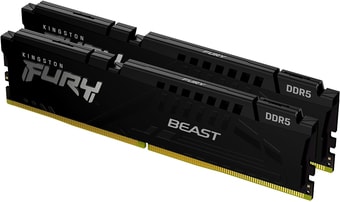 Оперативная память Kingston FURY Beast 2x32ГБ DDR5 5200МГц KF552C40BBK2-64