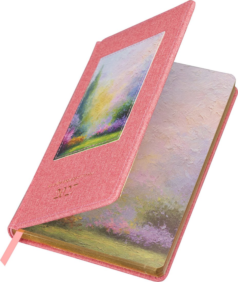 Ежедневник BRAUBERG ArtGallery 2027 118022 (светло-голубой)