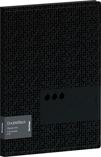 Папка для бумаг Berlingo DoubleBlack DB4_20701 (черный)