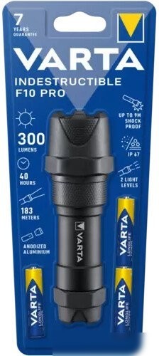 Фонарь Varta Indectructible F10 Pro