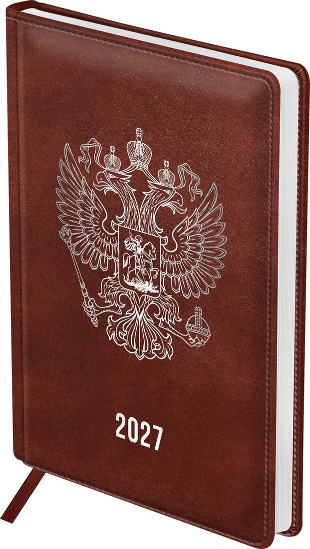 Ежедневник BG Орел DdА5_68199 (176л, коричневый)