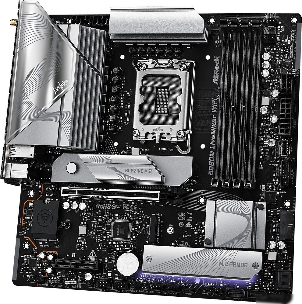 Материнская плата ASRock B860M LiveMixer WiFi