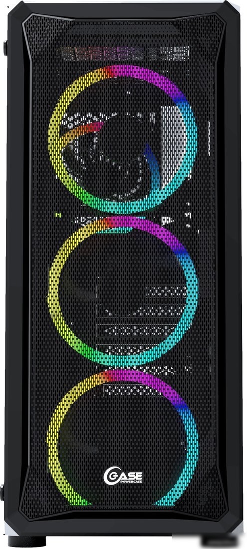 Корпус Powercase Mistral Z4 Mesh LED