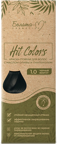 Гель-краска Белита-М Hit Colors 1.0 Черный жемчуг