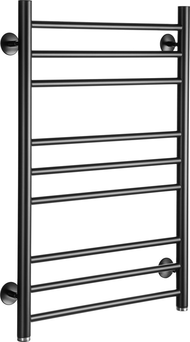 Полотенцесушитель Ростела Свирель V 500x800/9 1" (Ral 9005, нижнее подключение)