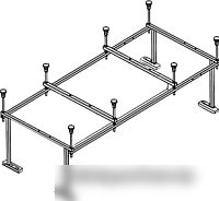 Каркас Santek Санторини 170x70 (1WH302488) Каркас Santek Санторини 170x70 (1WH302488)