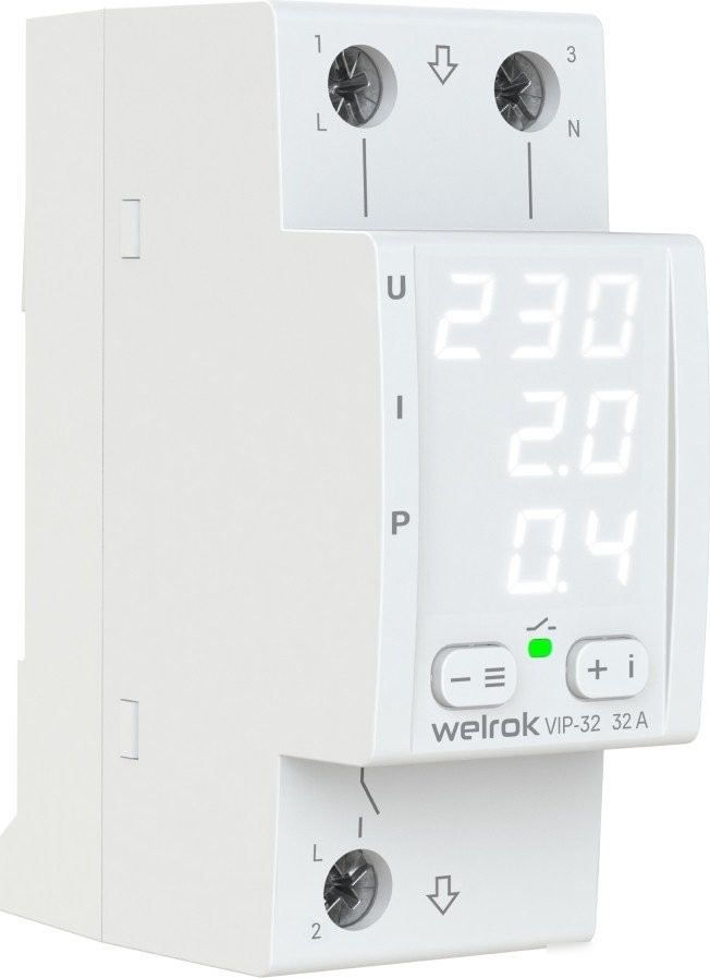 Реле напряжения Welrok VIP-32