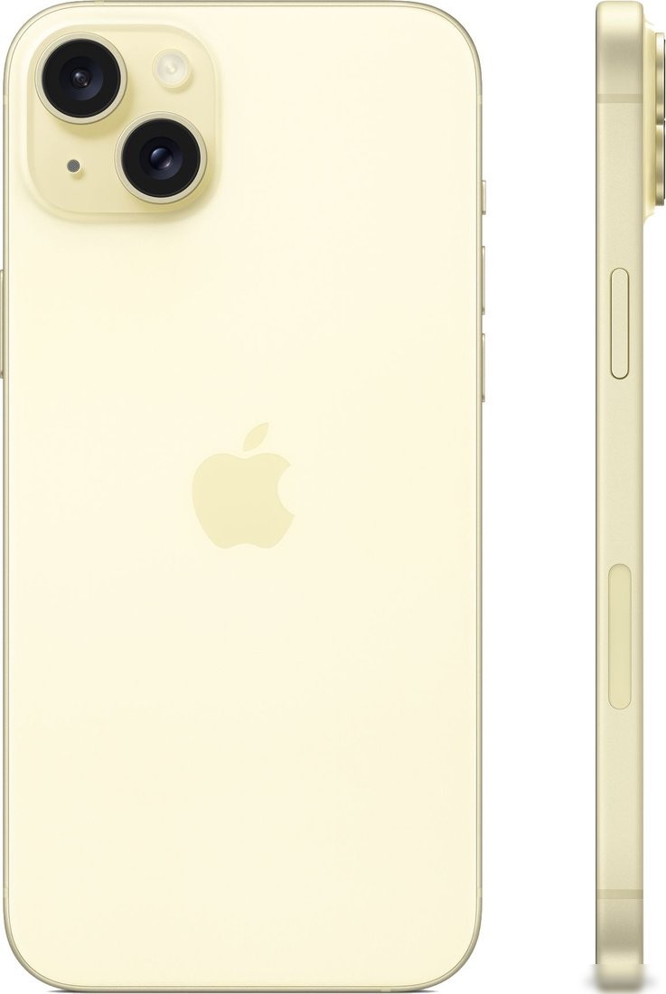 Телефон Apple iPhone 15 Plus 256GB (желтый)