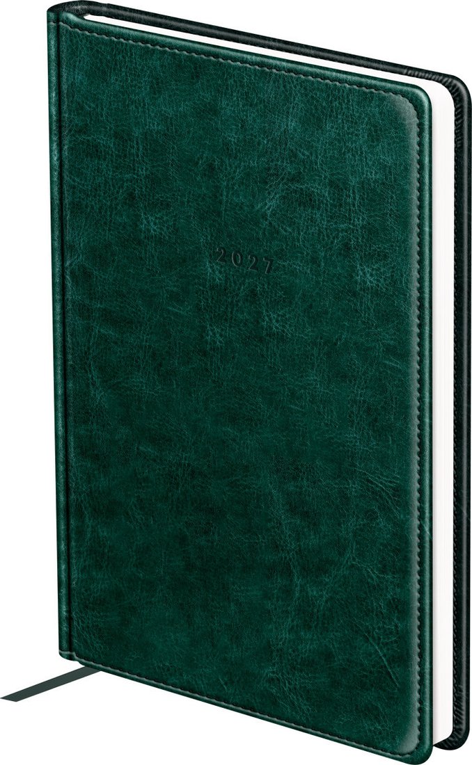 Ежедневник BG Nebraska. Green 2027г DdА5_68185 (176л)
