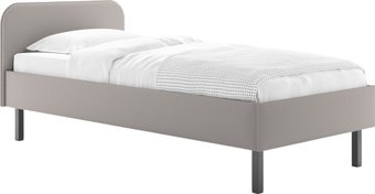 Кровать Mio Tesoro Терра 90x200 (велутто бежевый)