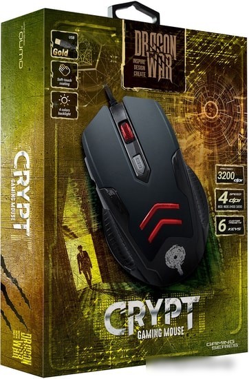 Игровая мышь QUMO Crypt
