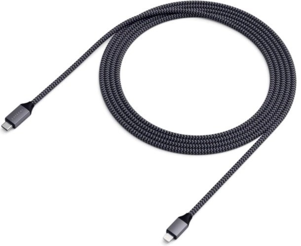 Кабель Satechi USB-C to Lightning MFI ST-TCL18M