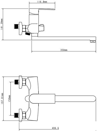 Смеситель Ekko E22151-7
