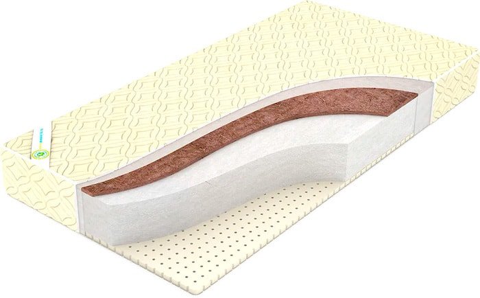 Матрас Монис Стиль Кокос-Люкс Латекс 60x120 (жаккард)