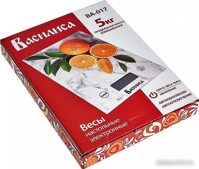 Кухонные весы Василиса ВА-017 (мрамор)