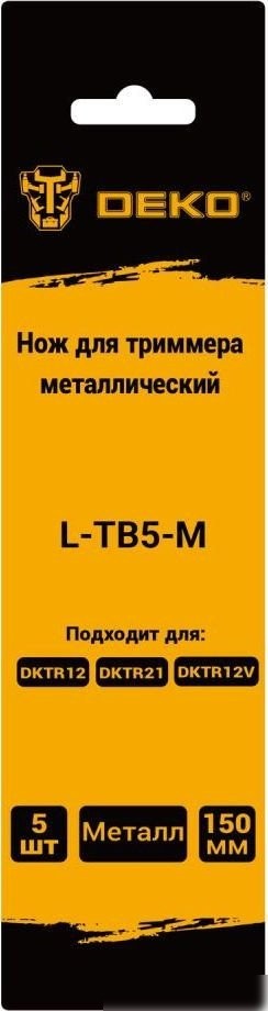 Нож для триммера Deko L-TB5-M 084-2022