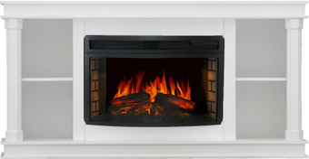 Каминокомплект Smolcom Brittany FS25 с Royal Flame Dioramic 25 LED FX (бьянко белый)