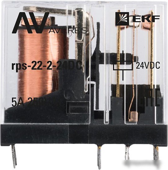 Реле промежуточное EKF Averes Rps-22-2-24DC