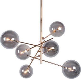 Подвесная люстра AksHome Bubble 6xG9 (дымчатый)
