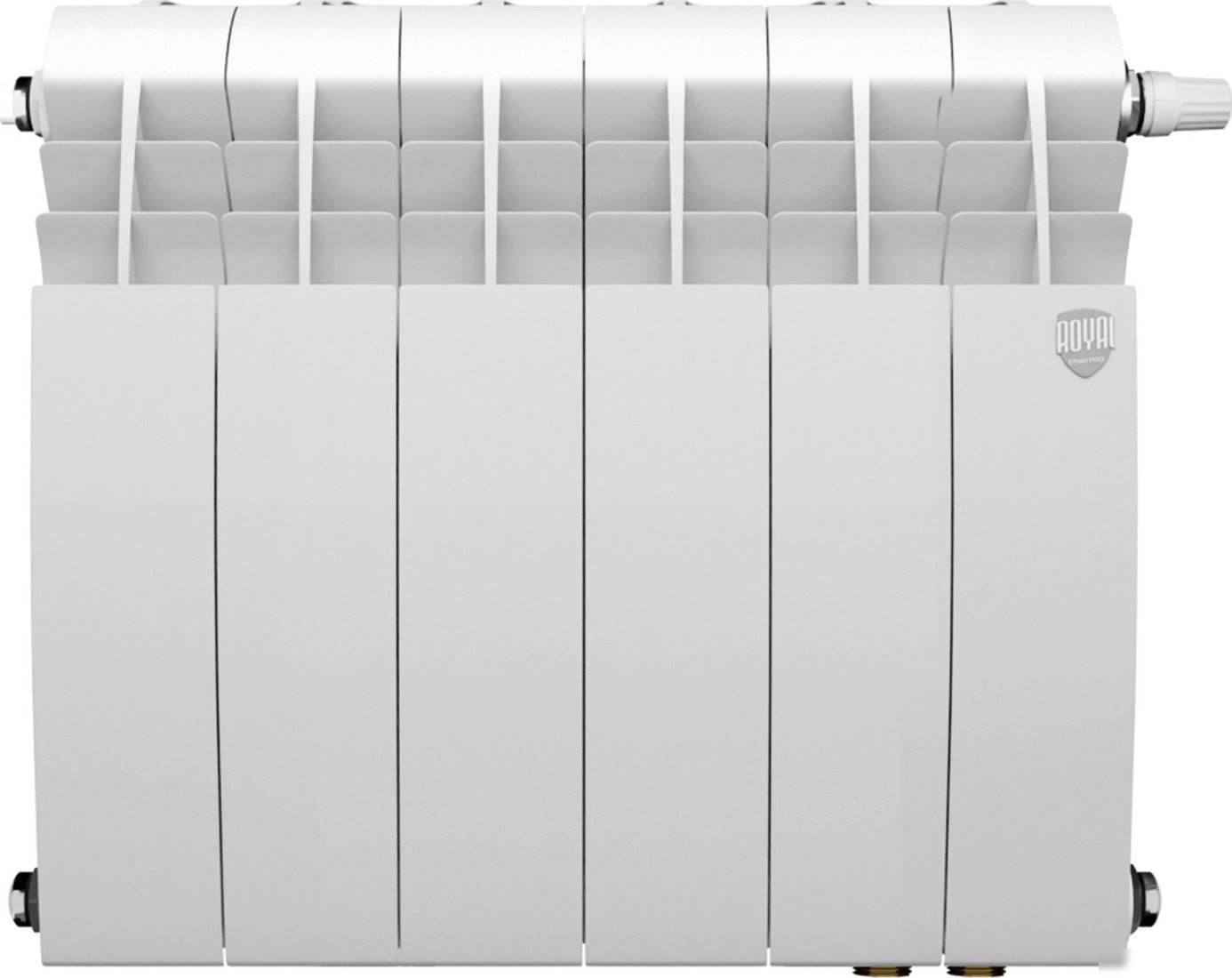 Дизайн-радиатор Royal Thermo Biliner 350 Bianco Traffico VR80 - 6 секций