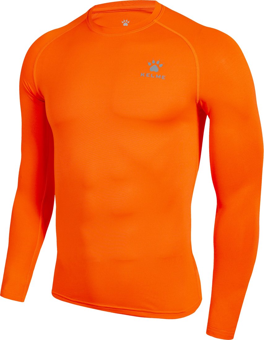 Джемпер Kelme Tech fit L/S Thin 3891113-807 (3XL, оранжевый)