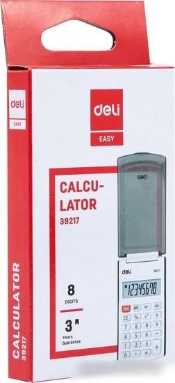 Калькулятор Deli E39217/BLACK