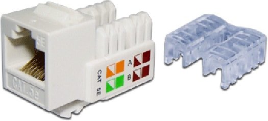 Коннектор TWT TWT-OK45UTP/5E-WH