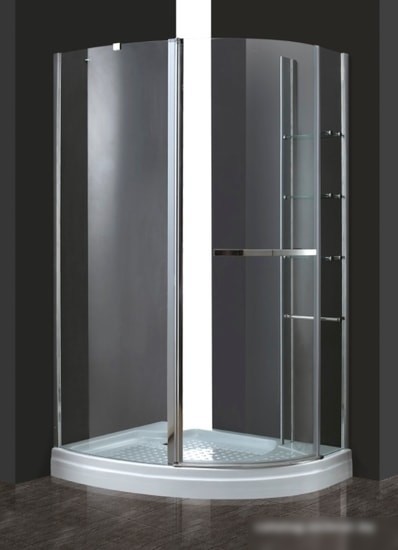 Душевой уголок Cezares Elena-W-RH-1-120/90-C-Cr-L
