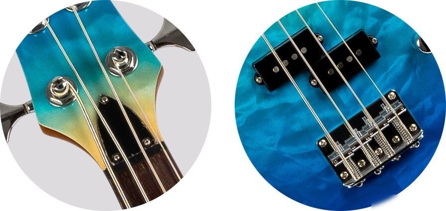 Бас-гитара Flight Mini Bass TBL
