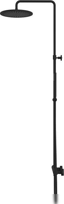 Душевая система Whitecross Y1254BL (черный матовый)