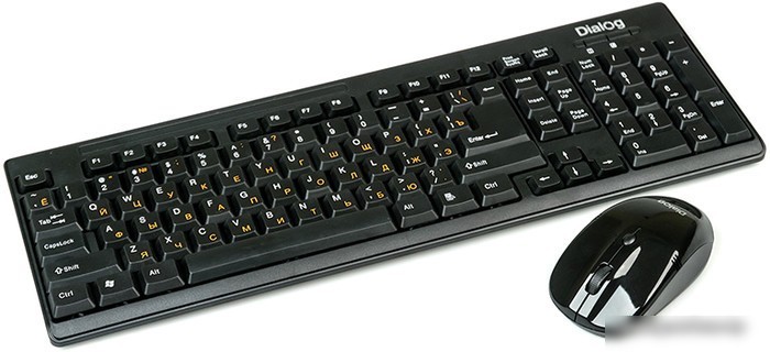 Мышь + клавиатура Dialog KMROP-4010U