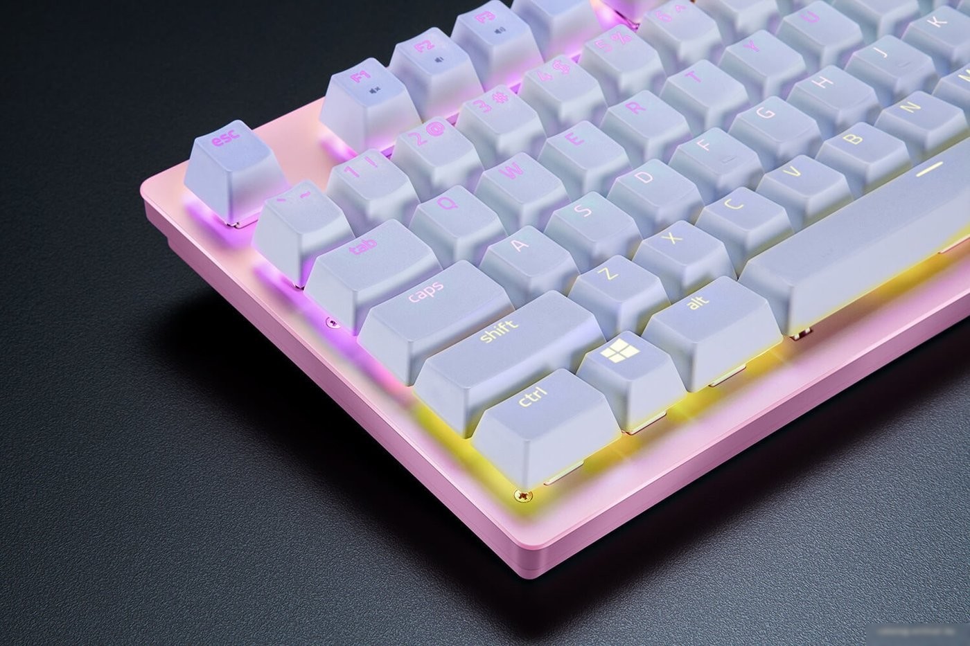 Набор кейкапов Razer PBT Keycap Upgrade Set Mercury White