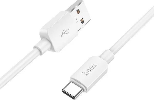 Кабель Hoco X96 27W USB Type-A - USB Type-C (1 м, белый)