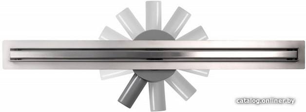 Трап/канал Calani Eco360 Slim 80 Chrom CAL-G0021