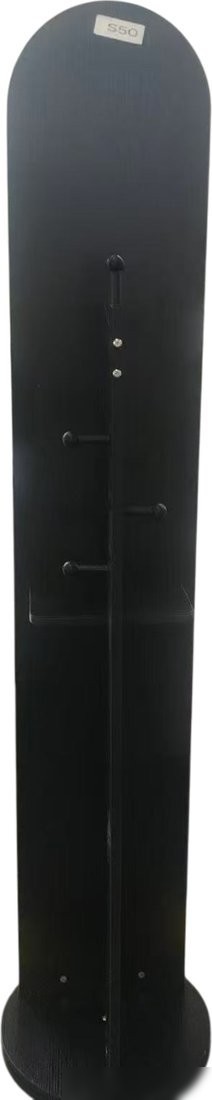 Зеркало Saniteco 20-04 166x30 (черный)