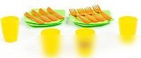 Набор игрушечной посуды Полесье Столовый 40633