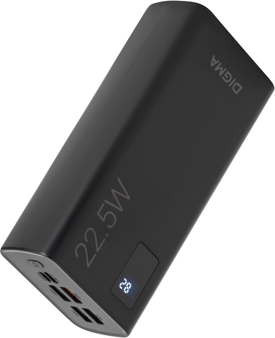 Внешний аккумулятор Digma DGPF30A 30000mAh (черный)