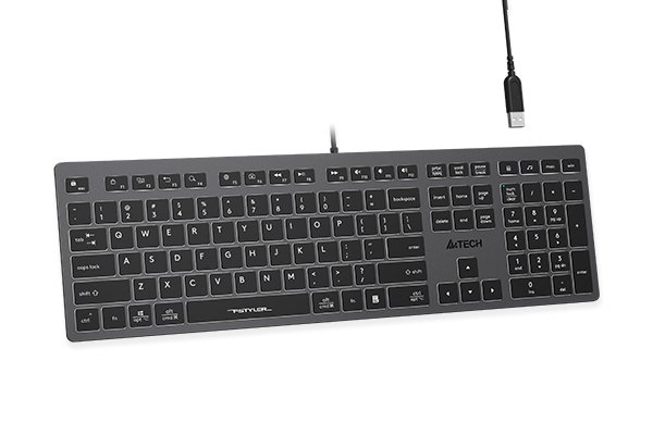 Клавиатура A4Tech Fstyler FX60H (белая подсветка)
