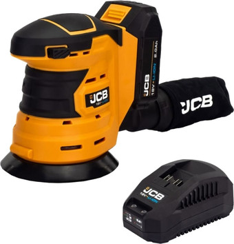 Эксцентриковая шлифмашина JCB 18OS-2XB-E (с 1-м АКБ)