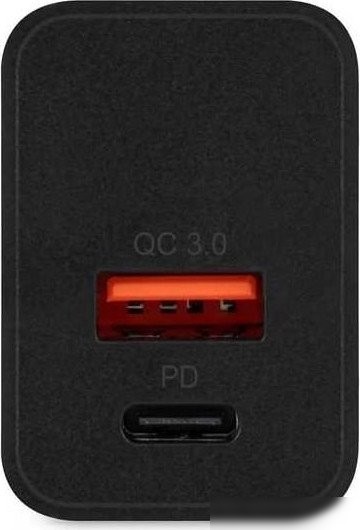 Сетевое зарядное Digma DGW2D (черный)