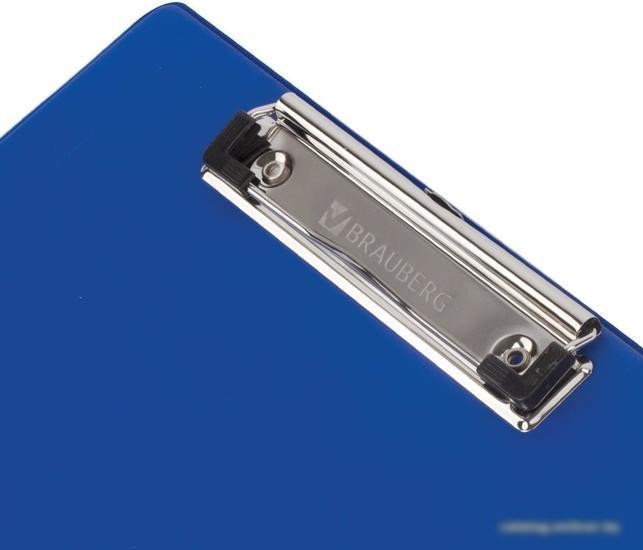 Планшет с зажимом BRAUBERG 232217 (синий)