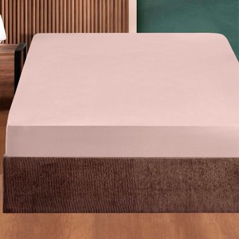 Постельное белье DO&CO Soft на резинке 180x200x30 12123 (пудра)