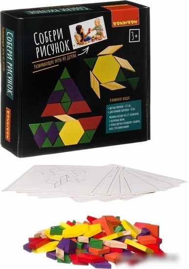 Развивающая игра Bondibon Собери рисунок ВВ4186