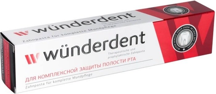 Зубная паста Modum Wunderdent Для комплексной защиты полости рта 100 г