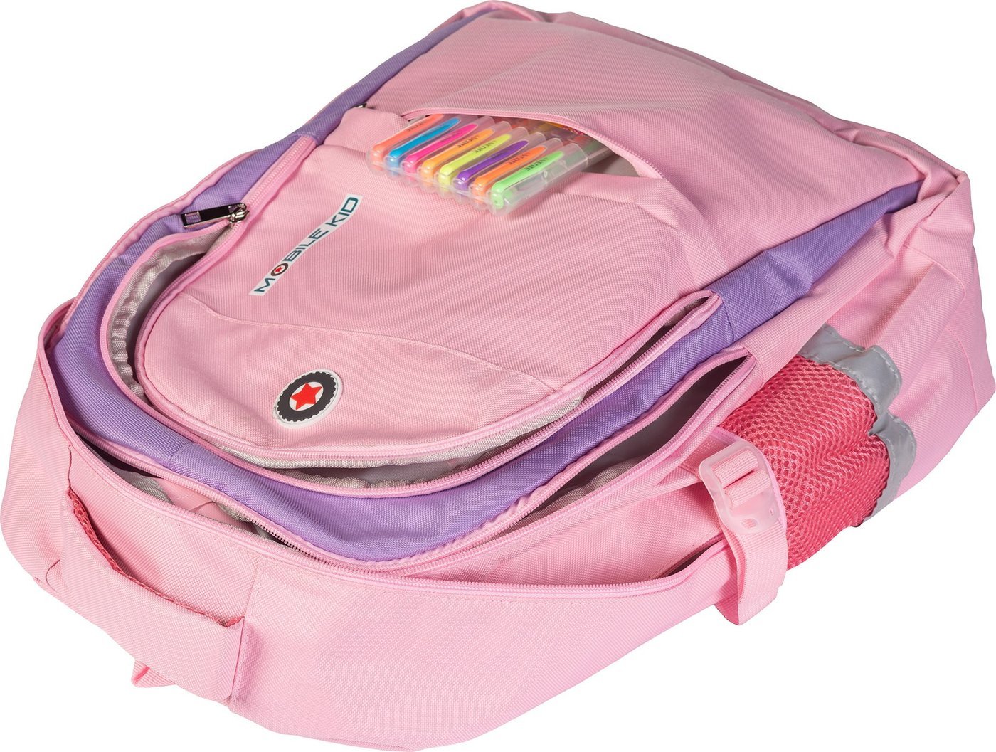 Школьный рюкзак Mobile Kid Style SBP300 (розовый/фиолетовый)