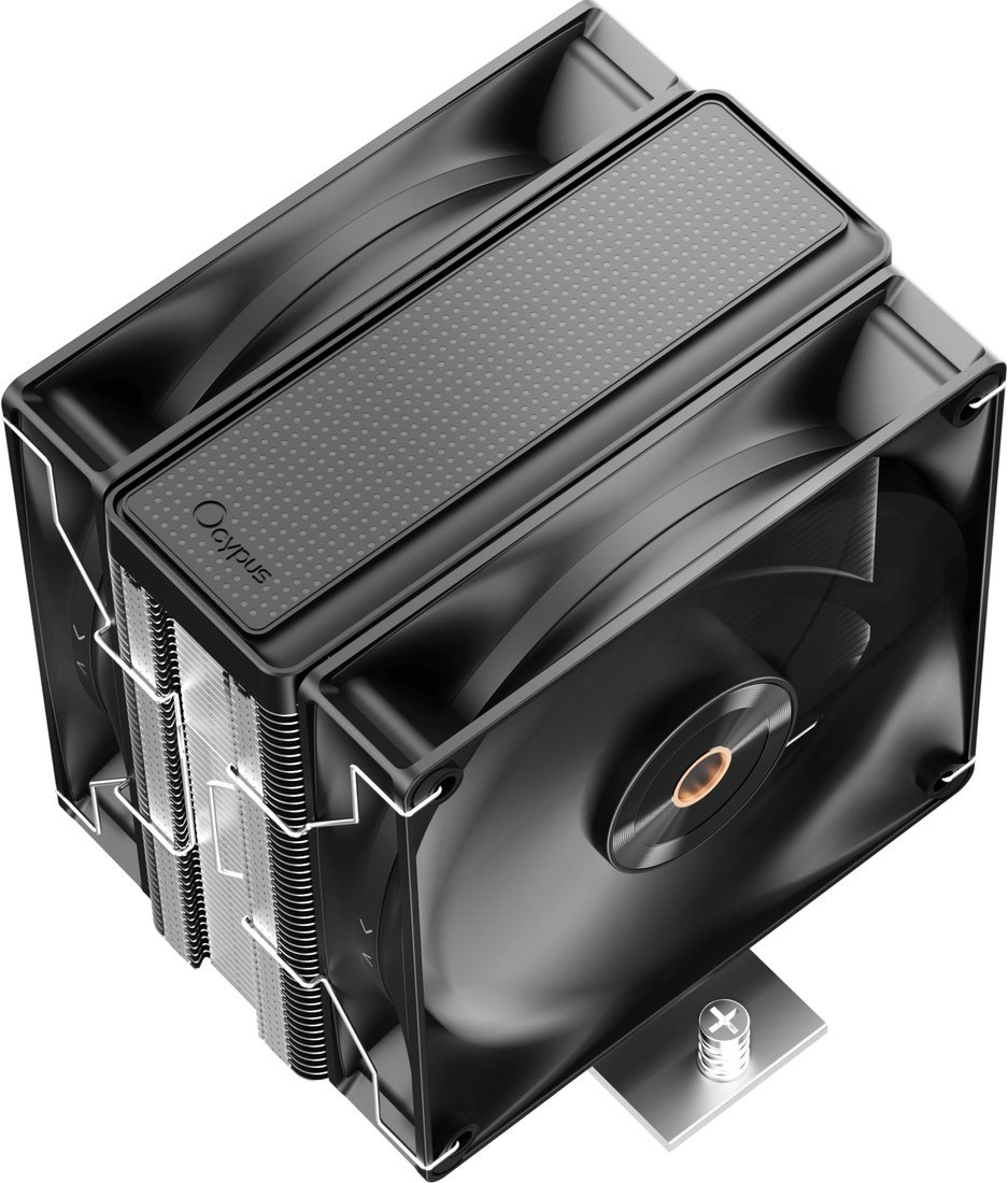 Кулер для процессора Ocypus Delta A40 Elite BK Dual FAN Delta-A40-BK2NNWN00X-GL