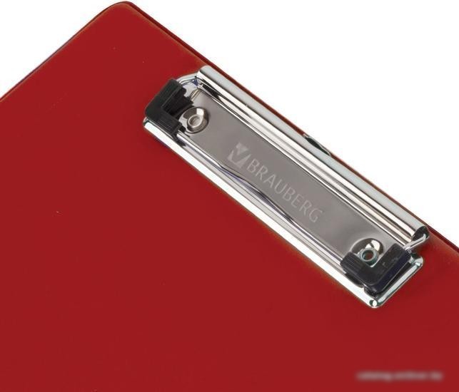 Планшет с зажимом BRAUBERG 232219 (бордовый)